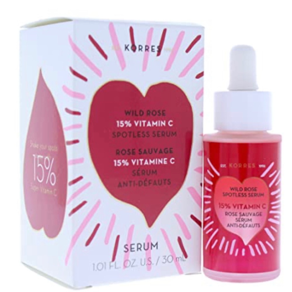 Korres Wild Rose 15% Vitamin C Spotless Serum NWB